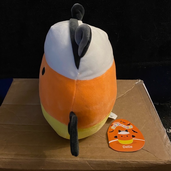 NWT 8” Delie the candy corn bat Squishmallow - Picture 5 of 5
